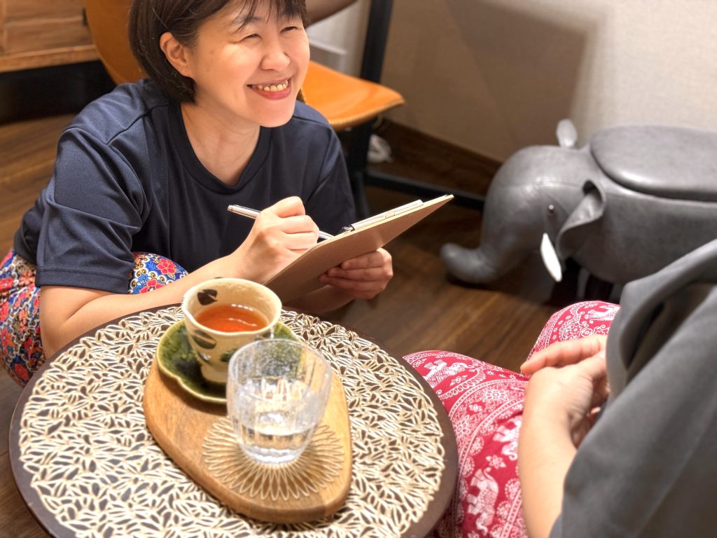 カウンセリングの様子